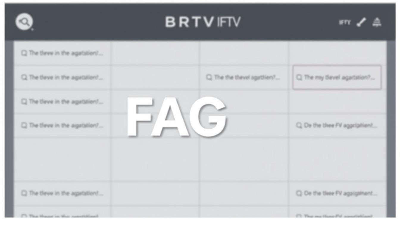 BRAVEO IPTV FAQ BRAVEO IPTV FAQ