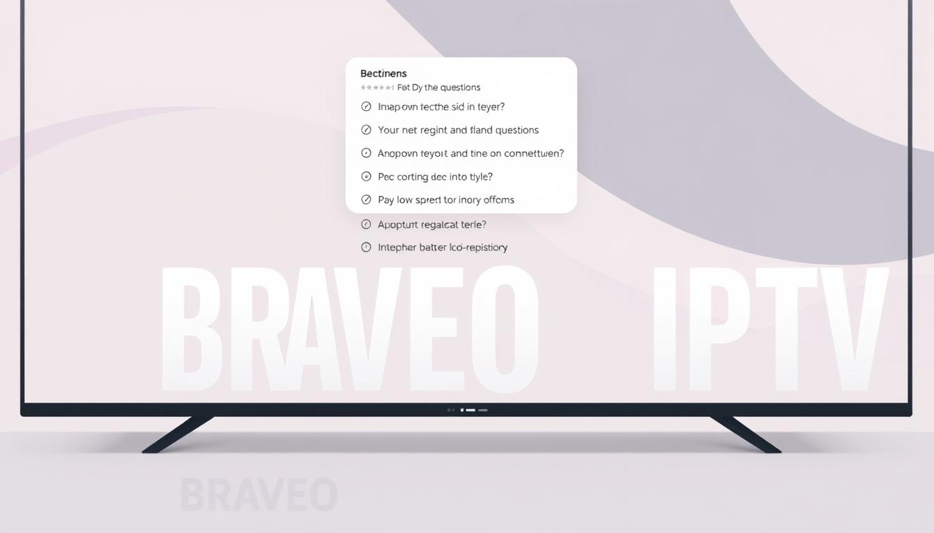 BRAVEO IPTV frequently asked questions