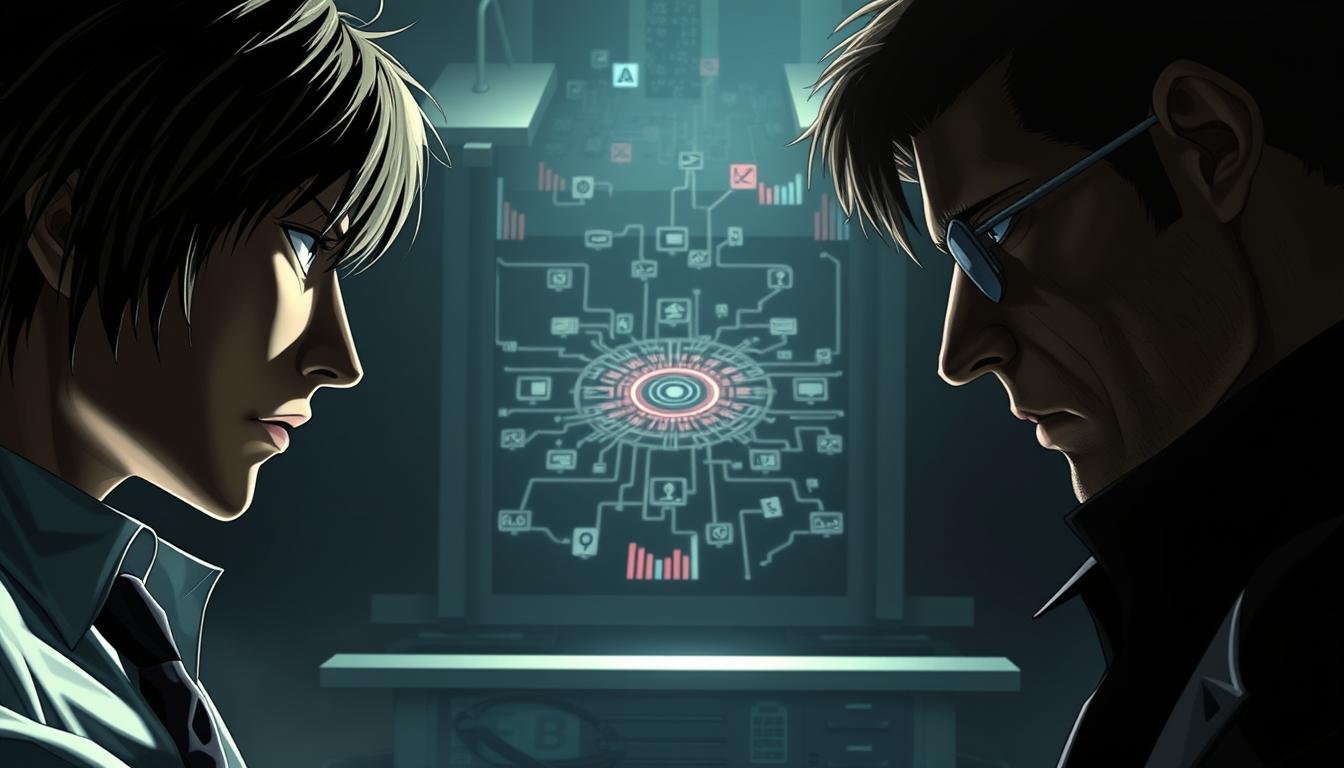 Light vs L anime rivalry