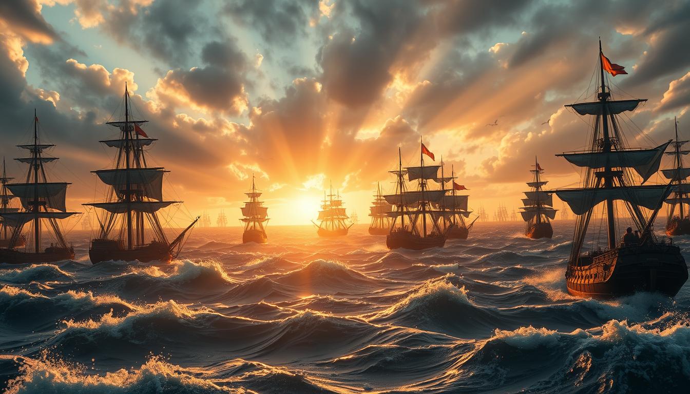 Naval battle in 4K HDR Naval battle in 4K HDR