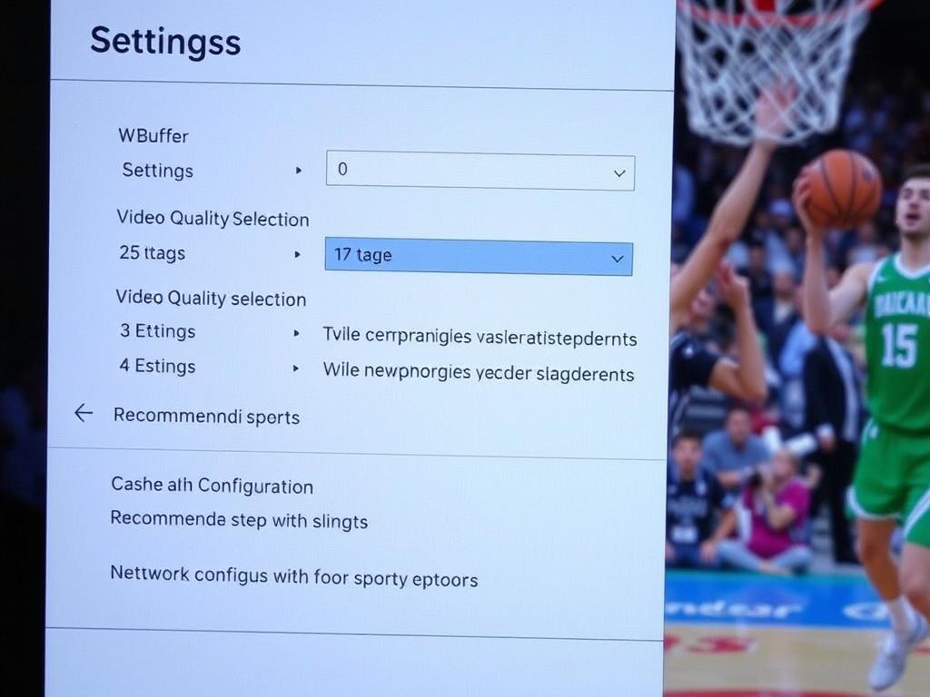 Settings optimization for IPTV apps to watch sports like NFL, NBA, MLB, NHL, UFC, and Boxing