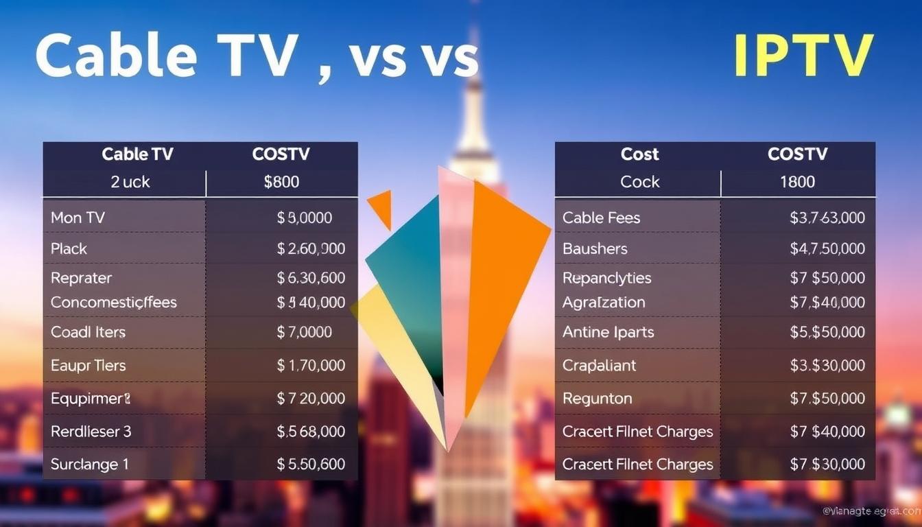 cable vs IPTV cost comparison