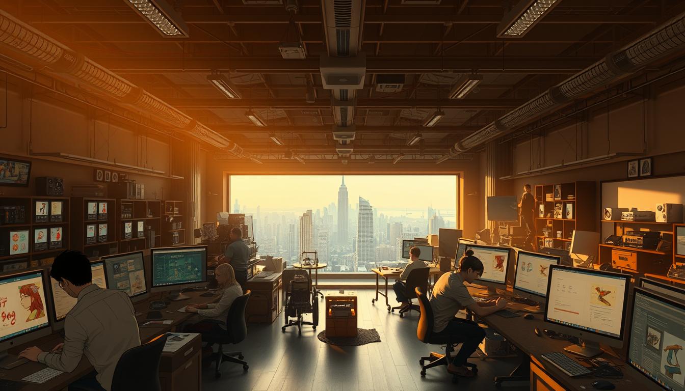 Arcane animation production