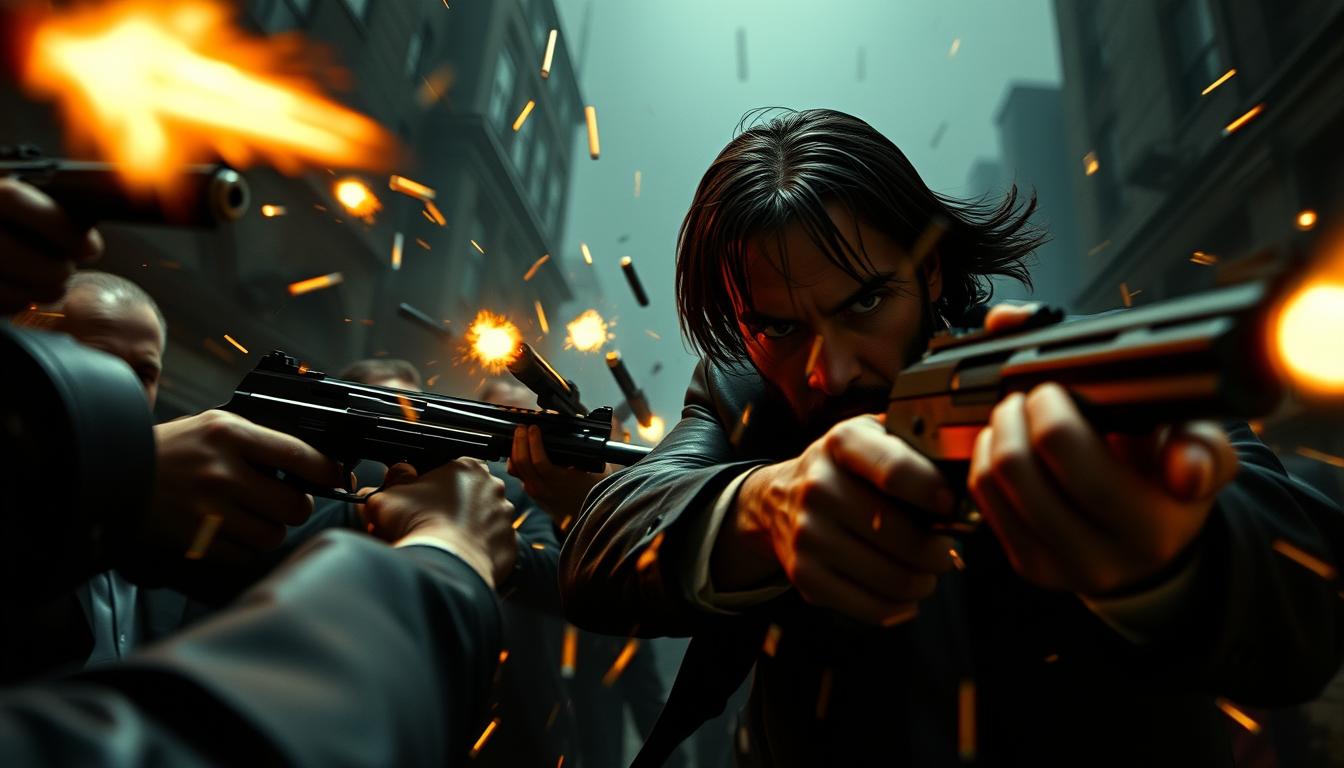 John Wick action scene