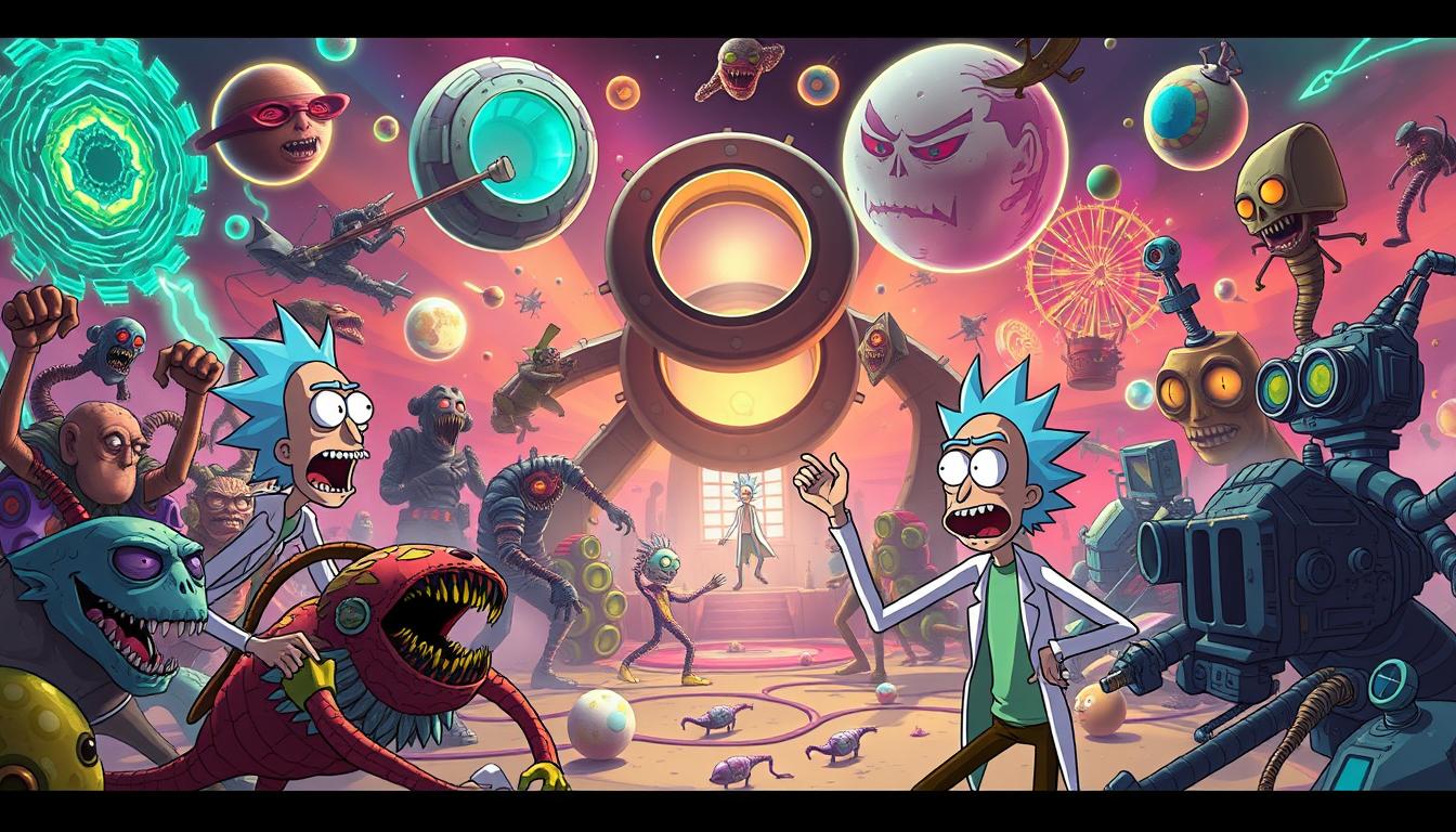 Rick and Morty humor