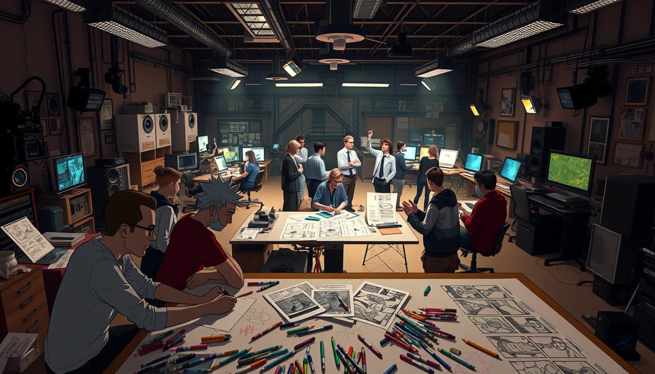 Rick and Morty production