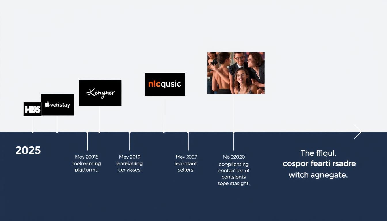 Visualization of streaming platform consolidation over the next 5 years