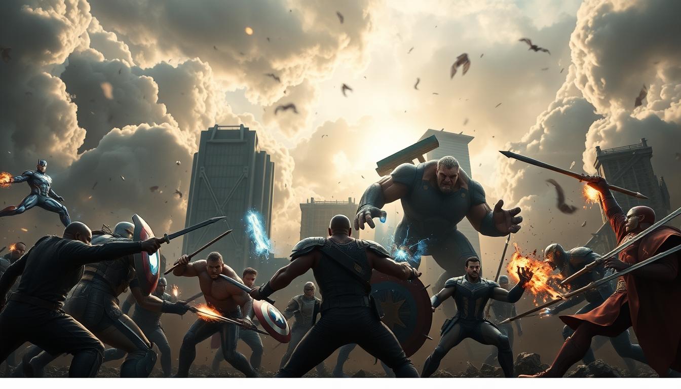 epic fight scenes marvel cinematic universe